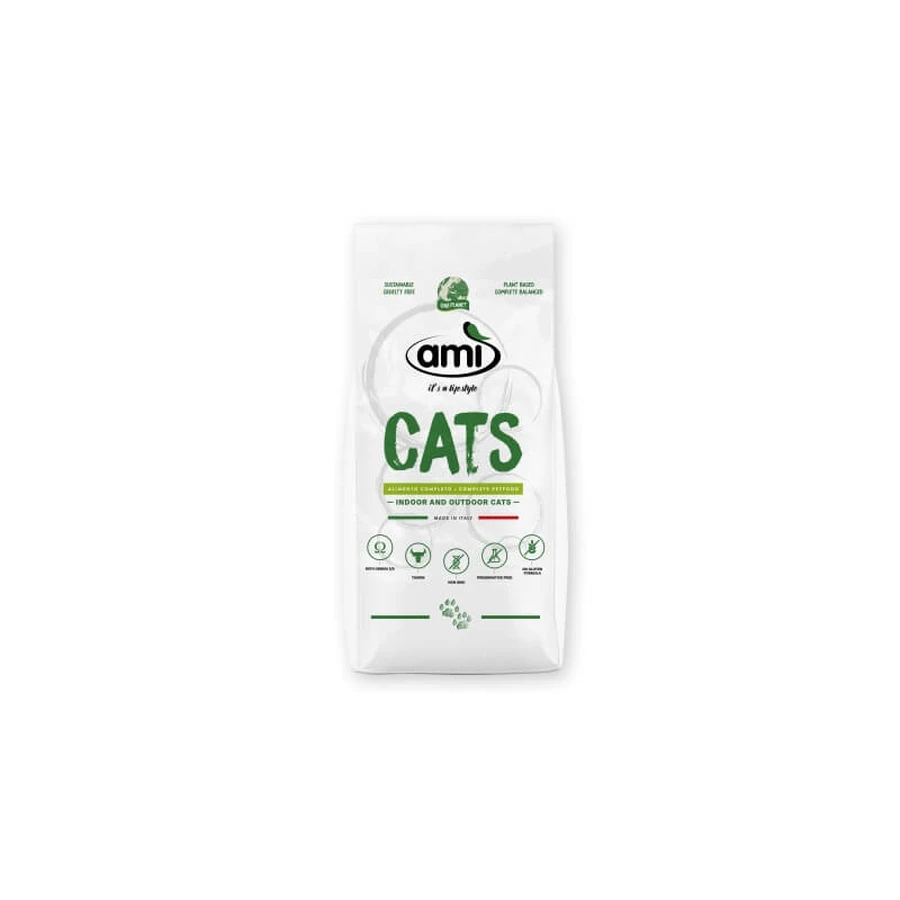 Ami the natural choice Amì cat - Alleinfuttermittel für ausgewachsene Katzen im Haus und im Freien 1,5 kg