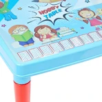Pilsan Play and activity table with 2 chairs for children 3-5 years old