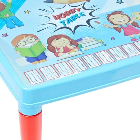 Pilsan Play and activity table with 2 chairs for children 3-5 years old