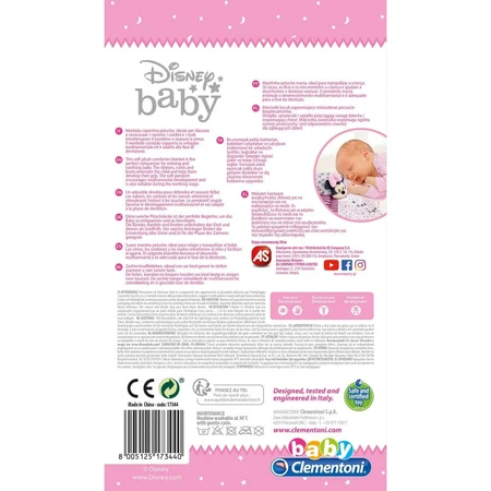 Clementoni Baby Minnie - weiche Abdeckung doudou