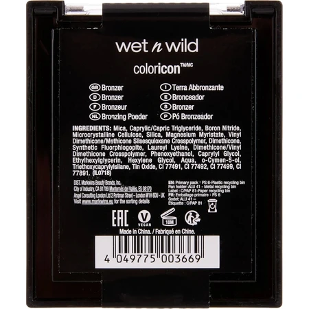 Wet n wild Color icon bronzer - bronzing earth no. e742b sunset striptease