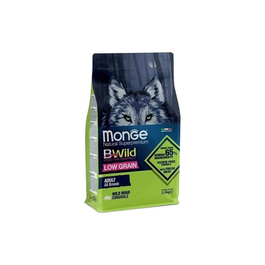 Monge Bwild adult graanarm alle rassen - droogvoer beren smaak 12 kg