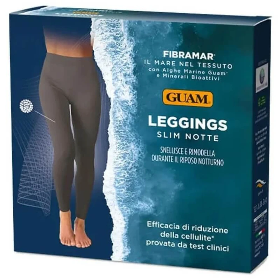 Guam fibramar slim night - schlankmachende und straffende Leggings - Größe xs/s (38-40)