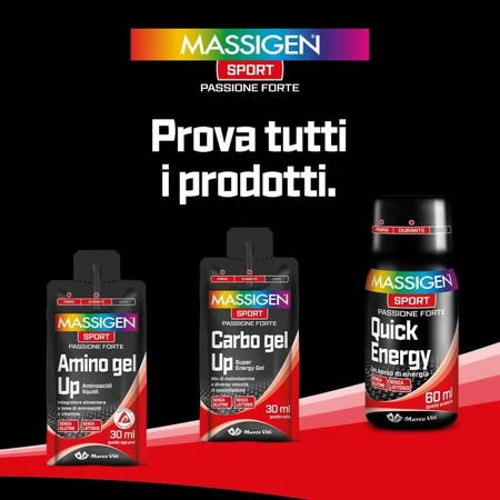 Massigen sport quick energy 60 ml - suplemento energizante