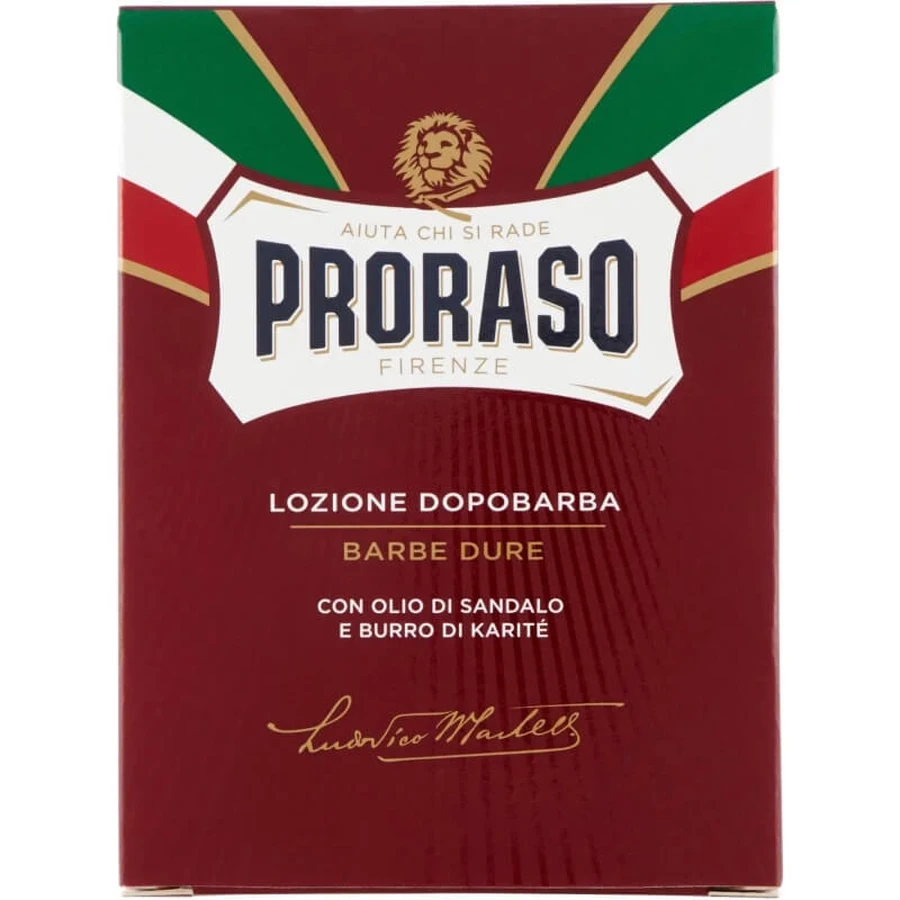 Proraso harte Bärte - erfrischende Aftershave-Lotion 100 ml