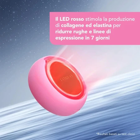 Foreo ufo 2 - dispositivo para el'uso de mascarilla inteligente - rosa perla
