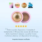 Foreo ufo 2 - dispositivo para el'uso de mascarilla inteligente - rosa perla