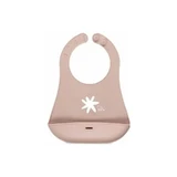 Jane Silicone bib - pink
