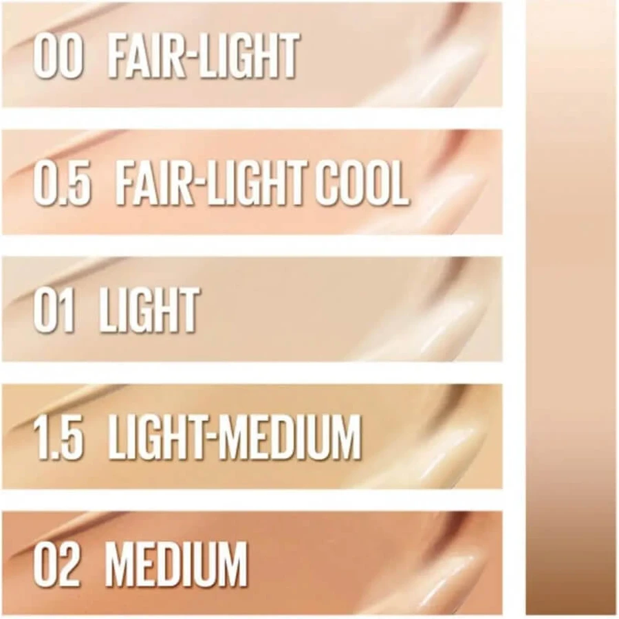 Maybelline Instant age rewind perfector 4-in-1 glow makeup - illuminating foundation - no. 1.5 light medium