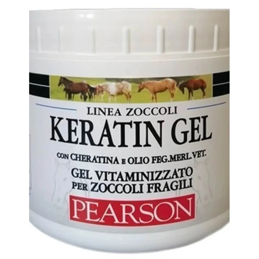Pearson Keratine gel - gevitamineerde gel voor broze hoeven 500 ml