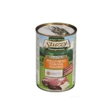 Schesir Stuzzy Monoprotein frisches Kalbfleisch - Alleinfuttermittel für ausgewachsene Hunde 400 gr.
