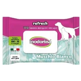 Inodorina Refresh weißer Moschus - 110 Desinfektionstücher für Haustiere