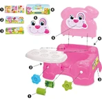 Clementoni Baby clemmy fauteuil porte brique bébé fille 10-36 mois