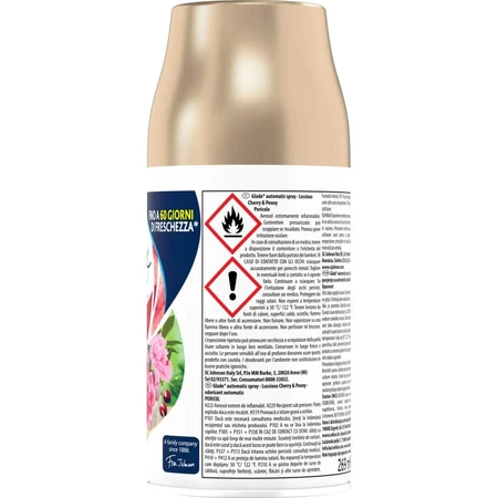 Glade Luscious cherry &amp; peonía - Recambio de spray difusor de fragancia automático de 269 ml