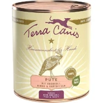 Terra canis Classic kalkoen met broccoli, peer en aardappelen - volledige voeding voor volwassen honden 800 gr