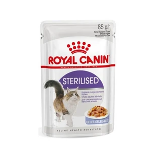 Royal canin Sterilisiertes Gelee - Nassfutter für Katzen 85 gr.