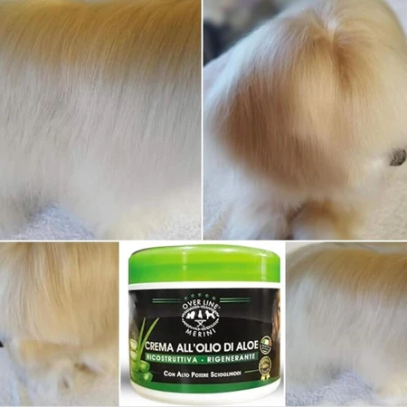 Merini maurizio Over line - crema reconstructiva all'aceite de aloe para perros y gatos 500 ml