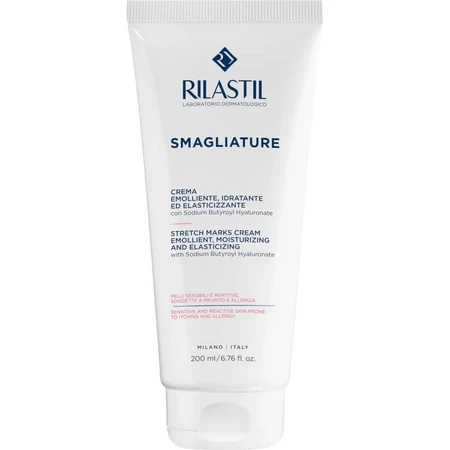 Rilastil Dehnungsstreifen - elastifizierende Creme für empfindliche Haut 200 ml Promo