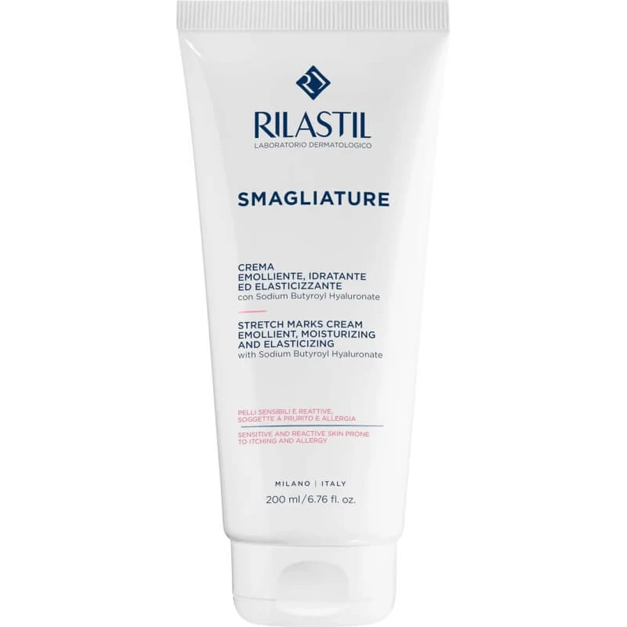 Rilastil Dehnungsstreifen - elastifizierende Creme für empfindliche Haut 200 ml Promo