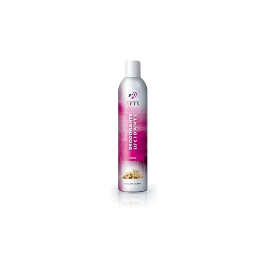 Talco profesional para mascotas - desodorante pulverizador para perros y gatos 400 ml