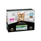 Purina pro plan sterilised adult kabeljauw - volledige voeding voor gesteriliseerde katten 10 x 75 gr