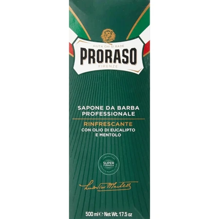Proraso verfrissende scheerzeep 500 ml