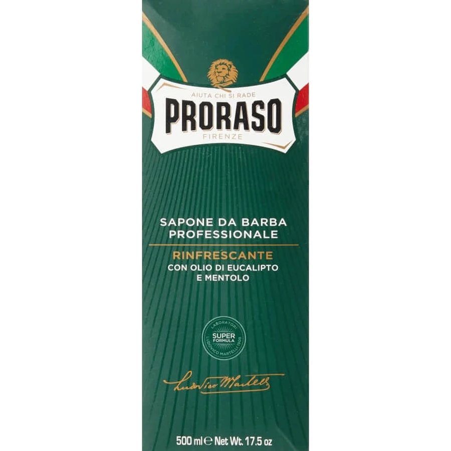 Proraso verfrissende scheerzeep 500 ml