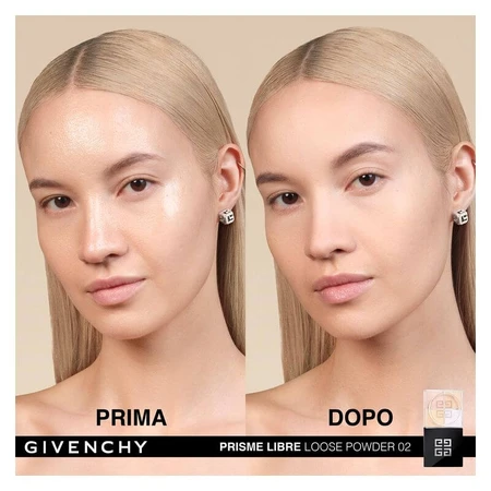 Givenchy Prisme libre 4-kleuren losse poeder - losse poeder nr. 02 satijn blanco