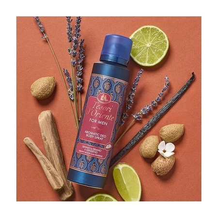 Treasures d'orient For men - deodorant spray ebony wood and ginseng 150 ml