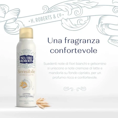 Neutral roberts Sensitive Hafer und Milch - Deodorant Spray 150 ml