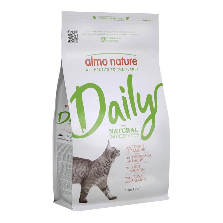 Almo nature Almo daily cat tuna and salmon - complete food for adult cat 1.2 kg