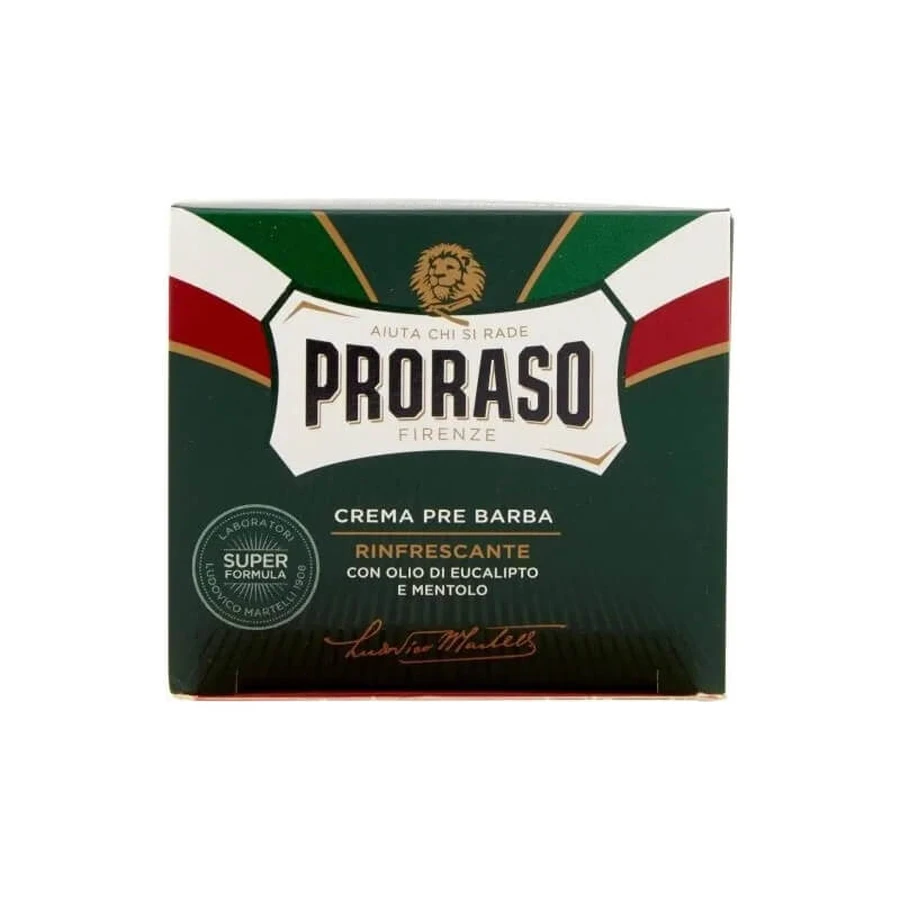 Proraso erfrischend - Pre-Shave mit Eukalyptus und Menthol 100 ml (ohne Verpackung)