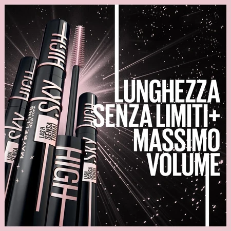 Maybelline Sky high cosmic black - mascara pestañas sensacionales