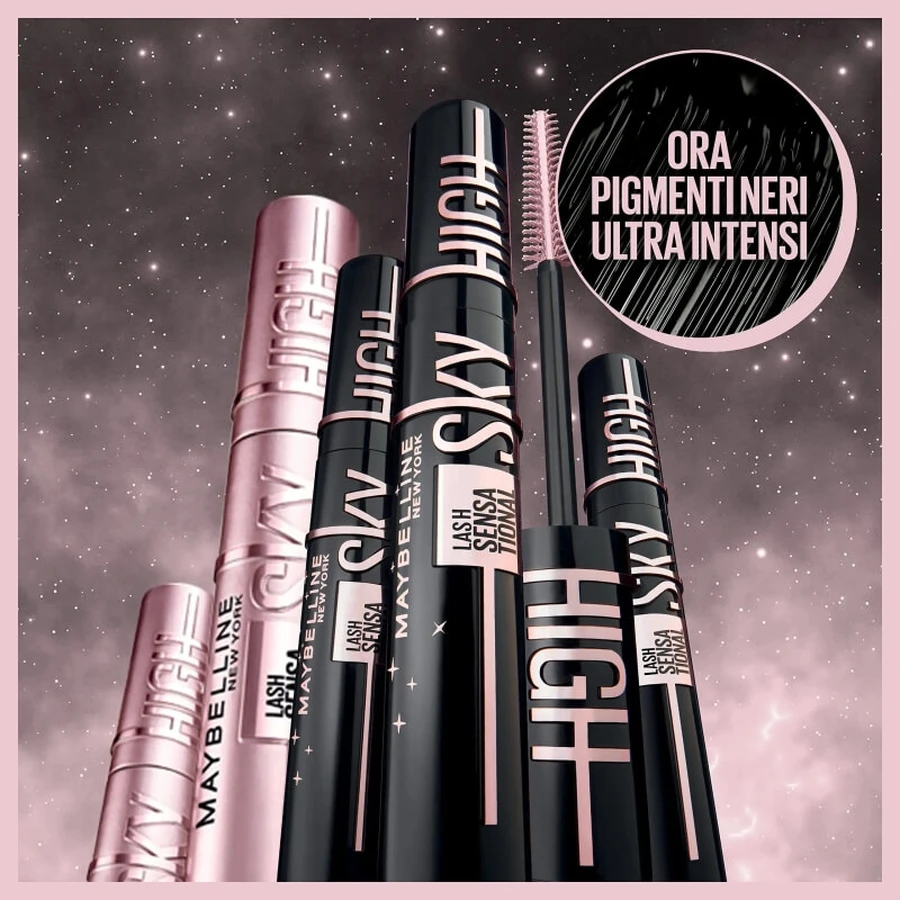 Maybelline Sky high cosmic black - mascara pestañas sensacionales