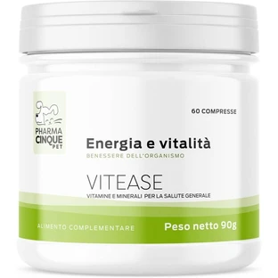 Pharma5pet Vitease energy and vitality - complementary food for dogs and cats 60 tablets