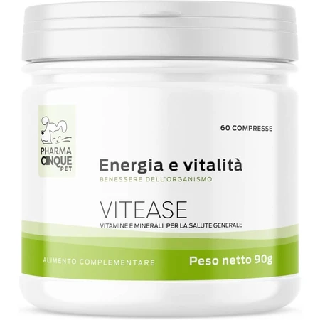 Pharma5pet Vitease energy and vitality - complementary food for dogs and cats 60 tablets