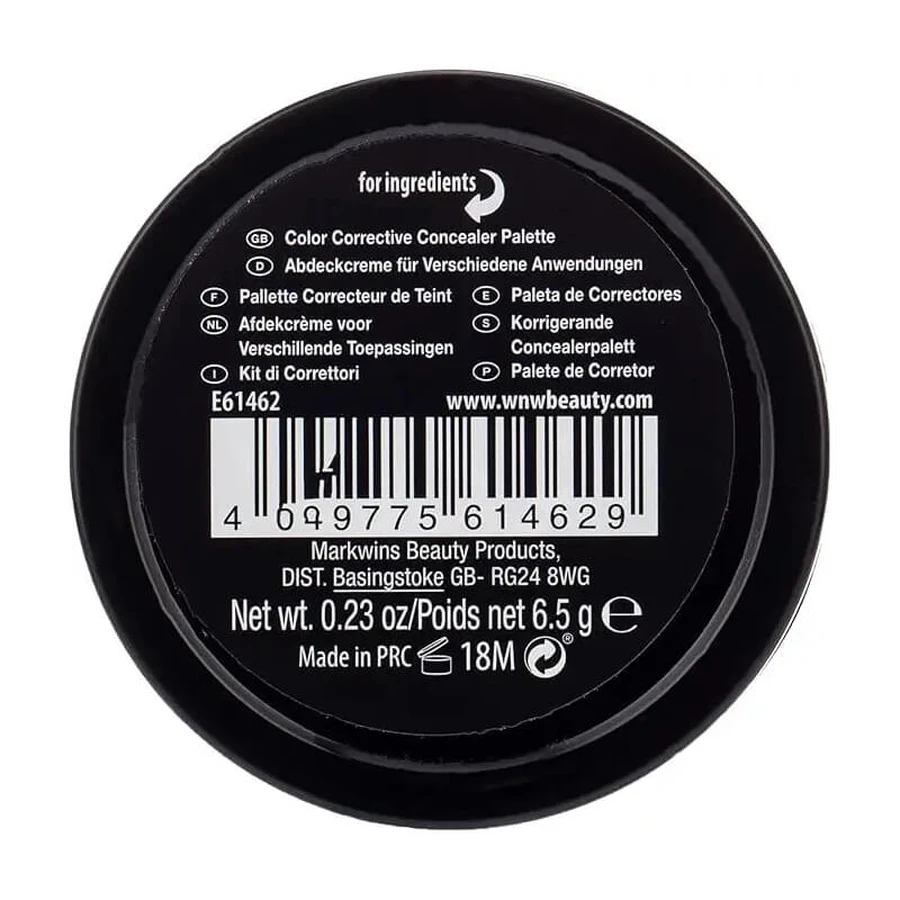 Wet n wild Coverall concealer - concealer palette e61462 alles opgeruimd