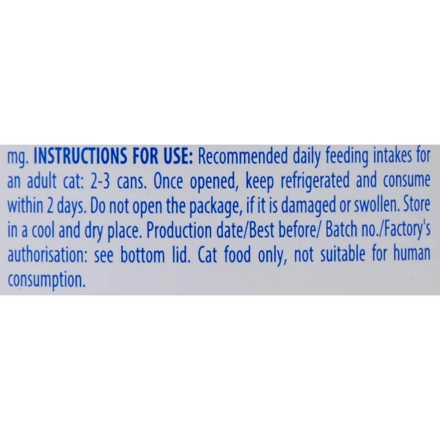 Monge Supreme sterilised tuna with crab - complementary feed for adult sterilised cats 80 g