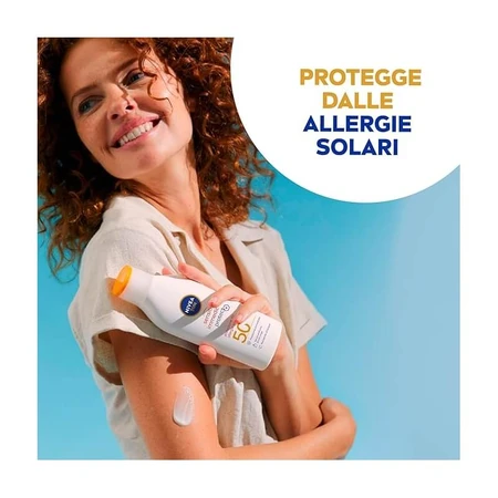 Nivea sunscreen 50 spf + sun sensitive immediate protect spray 250 ml