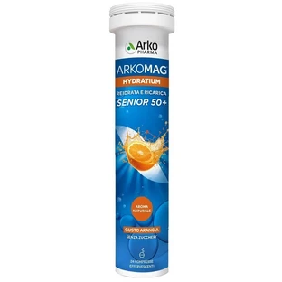 Arkomag hydratum senior 50 + Orangengeschmack 24 Brausetabletten - Rehydratationsergänzung