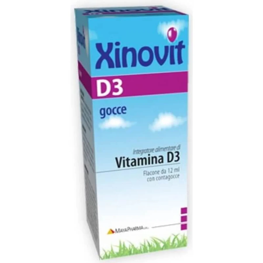 Xinovit d3 - vitamin d supplement drops 12 ml