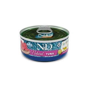 Farmina N&amp;d natural tuna - aliment complémentaire pour chats adultes 140 gr.
