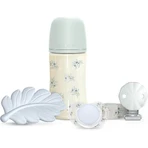 Suavinex poetry - babyfles cadeauset lichtblauw