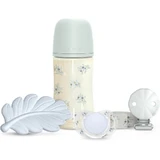Suavinex poetry - set de regalo para biberón azul claro