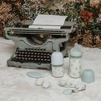 Suavinex poetry - babyfles cadeauset lichtblauw