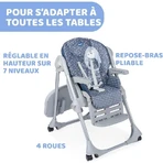 Chicco polly easy - Hochstuhl Babynahrung - Pinguin