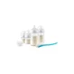 Avent natural response - Geschenkset mit 4 Flaschen Flaschenbürste und orthodontischem Schnuller 0-6 m