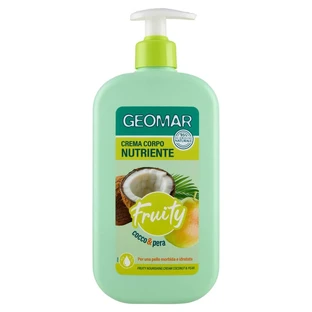 Geomar Voedende en hydraterende bodycrème fruitig kokos en peer 500 ml (beschadigde verpakking)