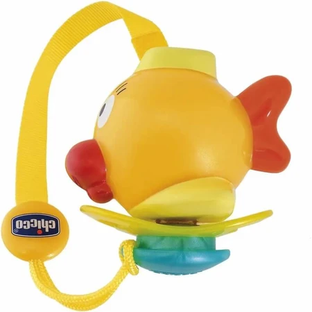 Chicco physio - Schnuller 12m+ Clip Klatsche Fisch