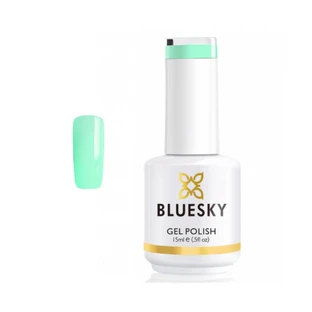 Semi-permanent nail polish Bluesky UV Mental Mint 15ml 